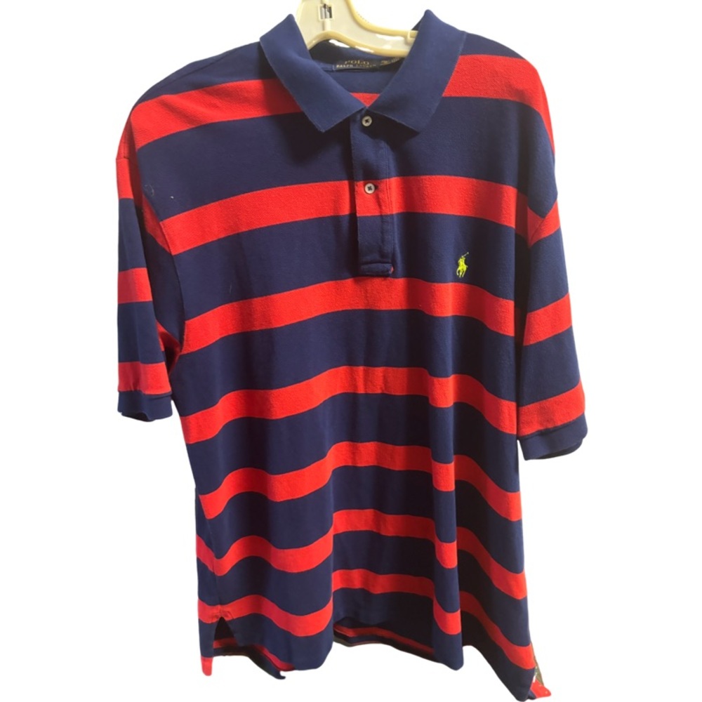 Vintage 80s 90s Mens short Sleeve shirt by Polo /Ralph Lauren Size 2XB/2G